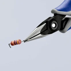 Knipex 34 52 Elektronikzange, Rundzange / Backen 23mm, Gebogen 137 Mm -RS Verkäufe R1245819 03 scaled