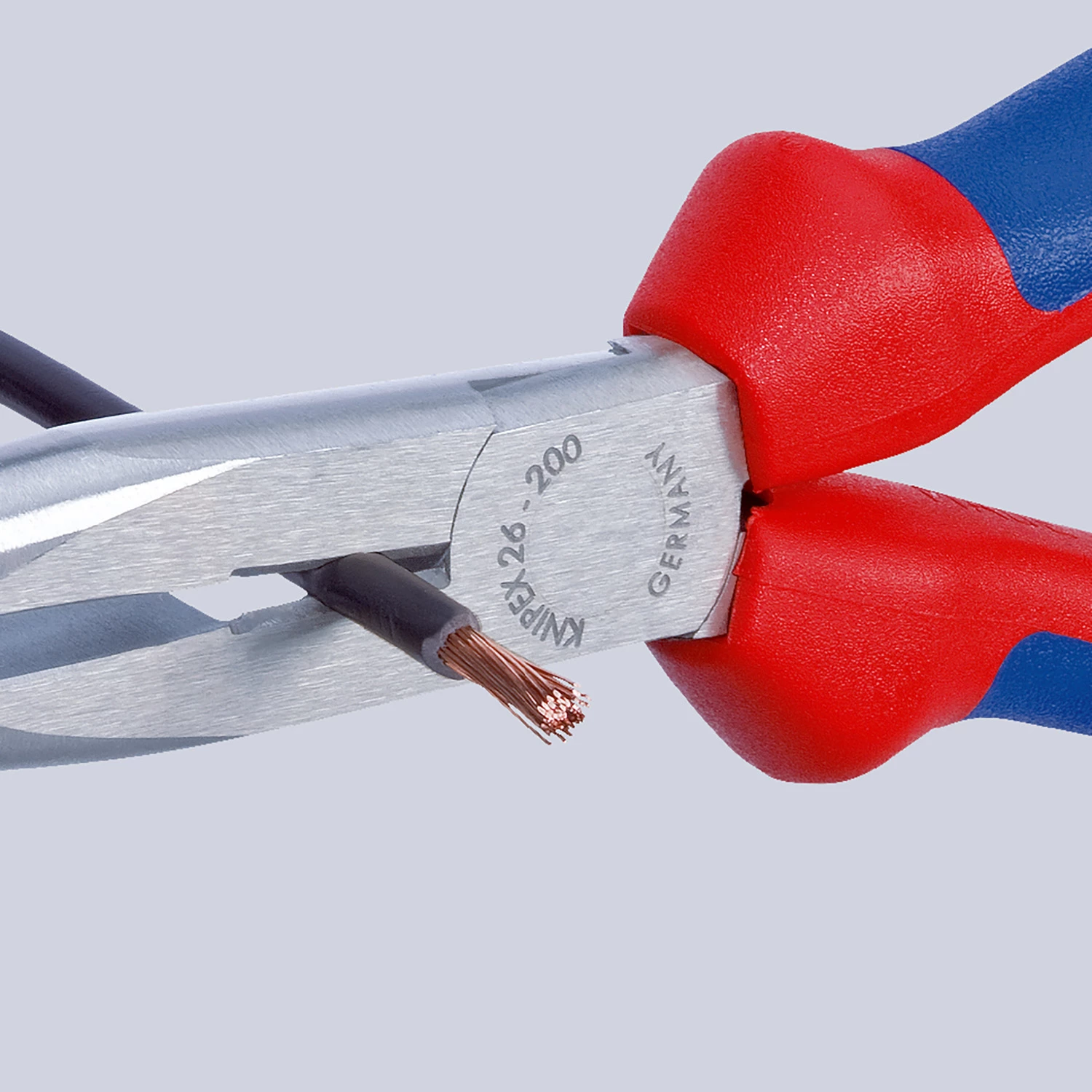 Knipex Spitzzange / Backen 73mm, Gebogen Schneidkraft → Harter Draht: 2,2 Mm, Mittelharter Draht: 3,2 Mm 200 Mm, 5 Knipex Spitzzange / Backen 73mm, Gebogen Schneidkraft → Harter Draht: 2,2 Mm, Mittelharter Draht: 3,2 Mm 200 Mm, – Bild 3