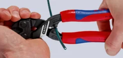 Knipex Kompakter Bolzenschneider, Hochlegierter CrV-Stahl 200 Mm, Schneidkraft → 6 Mm -RS Verkäufe R1245831 06