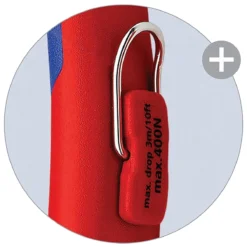 Knipex Cobra® Wasserpumpenzange / Backen 36mm, Gebogen 180 Mm, Höhensicher 8 Knipex Cobra® Wasserpumpenzange / Backen 36mm, Gebogen 180 Mm, Höhensicher -RS Verkäufe R1245833 02