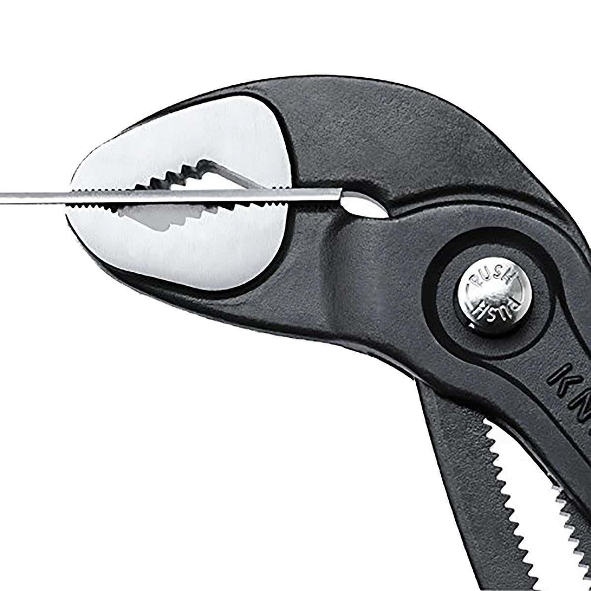 Knipex Cobra® Wasserpumpenzange / Backen 36mm, Gebogen 180 Mm, Höhensicher 7 Knipex Cobra® Wasserpumpenzange / Backen 36mm, Gebogen 180 Mm, Höhensicher - Image 5