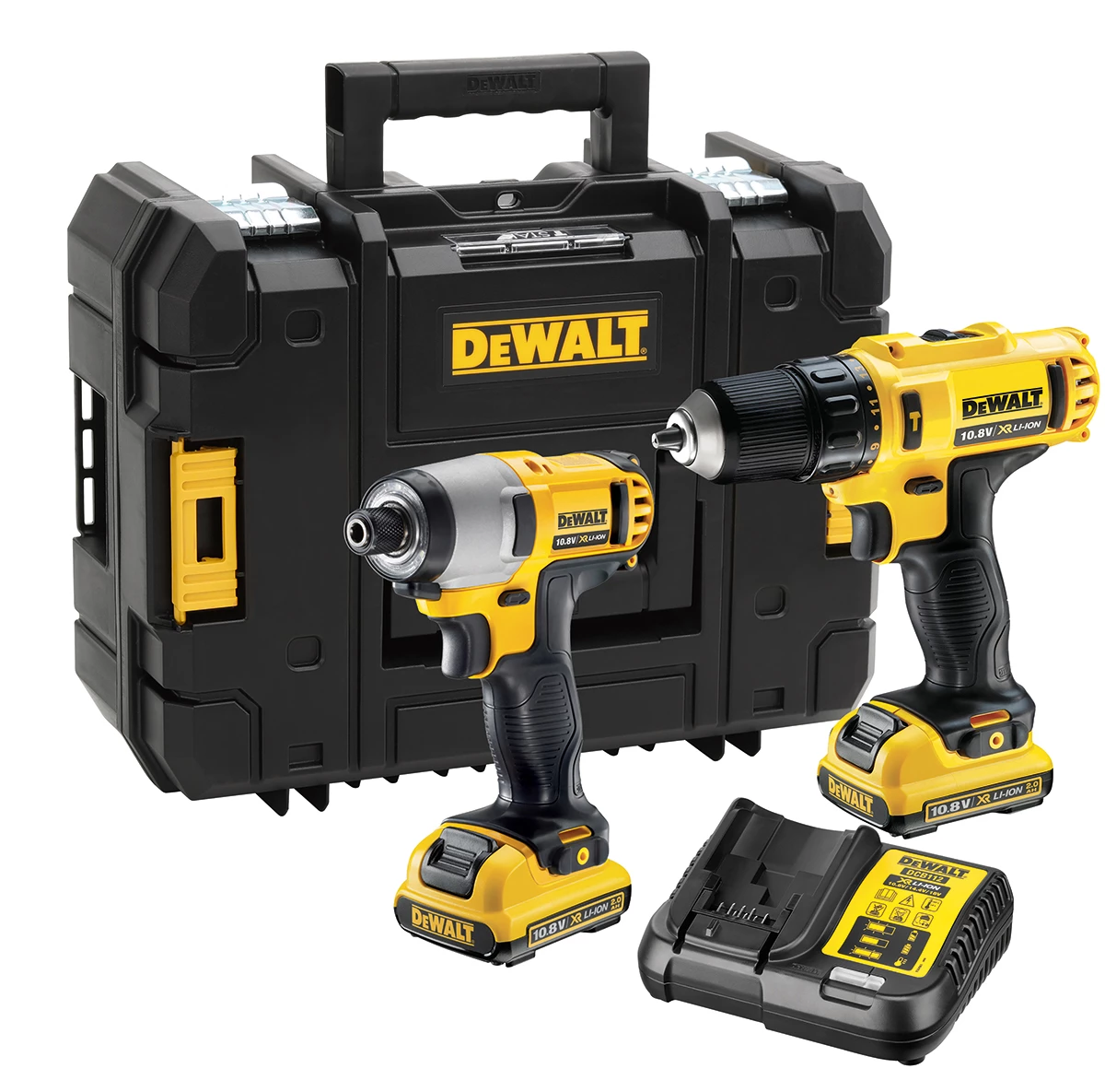 DeWALT XR Li-Ion Twin Kit Li-Ion Akku Akku-Werkzeugset Bürstenmotor 2Ah , UK-Netzstecker 3 DeWALT XR Li-Ion Twin Kit Li-Ion Akku Akku-Werkzeugset Bürstenmotor 2Ah , UK-Netzstecker