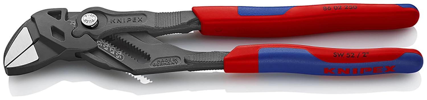 Knipex Zangenschlüssel / Backen 52mm, Gebogen 250 Mm 3 Knipex Zangenschlüssel / Backen 52mm, Gebogen 250 Mm