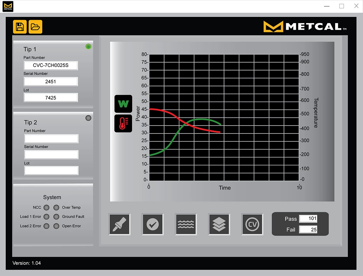 Metcal CV-5210 Lötstation LCD 125W / 100 → 240V 21 Metcal CV-5210 Lötstation LCD 125W / 100 → 240V - Image 19