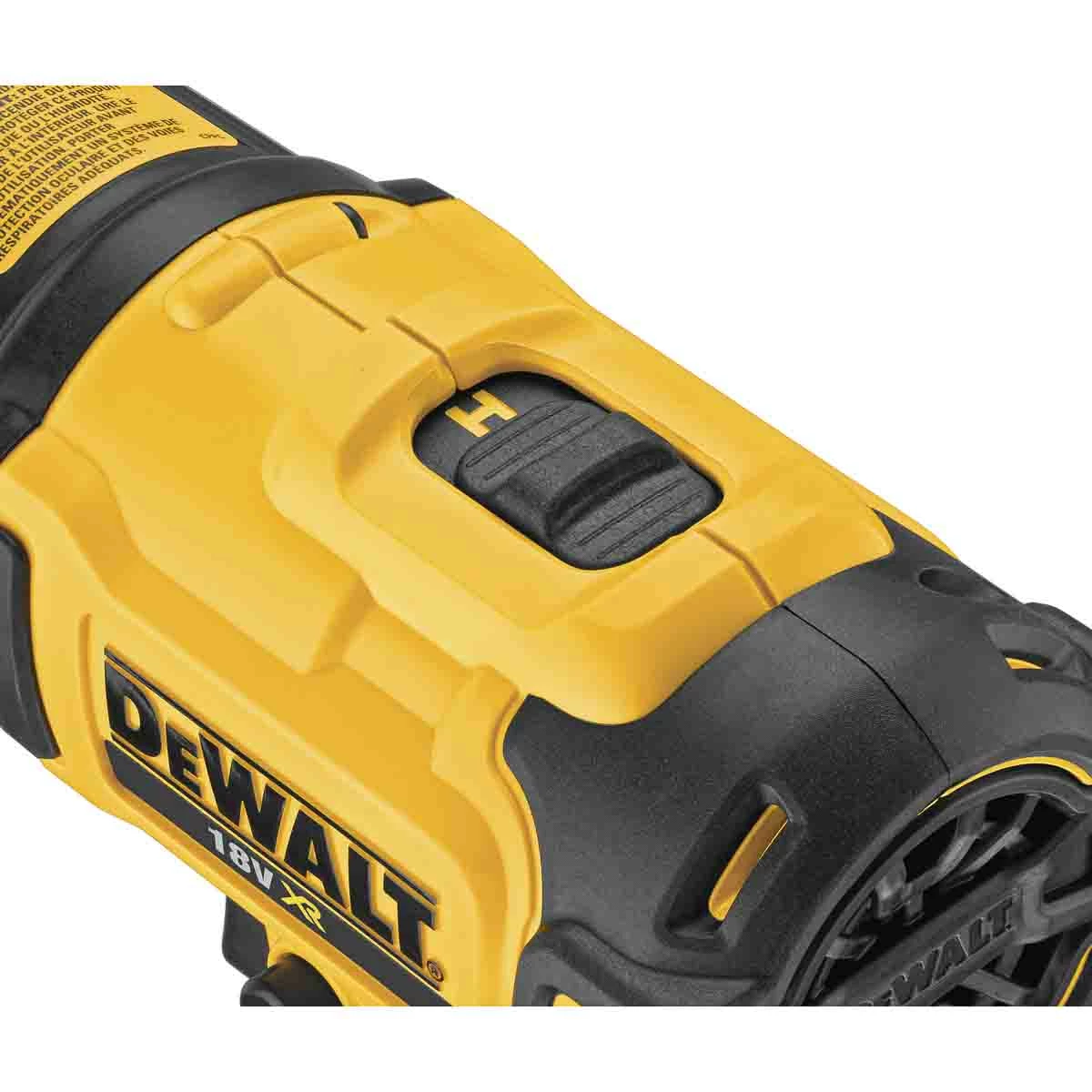 DeWALT DCE530N 190l/min Heißluftpistole / 18V, Max. 530°C 8 DeWALT DCE530N 190l/min Heißluftpistole / 18V, Max. 530°C - Image 6