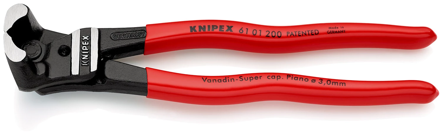 Knipex 61 01 Kraft-Vornschneider 200 Mm, Schneidleistung 6mm 3 Knipex 61 01 Kraft-Vornschneider 200 Mm, Schneidleistung 6mm