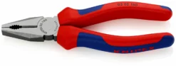 Knipex Kombizange, Gebogen Schneidkraft → Kupferkabel: 10 Mm Harter Draht: 2 Mm Mittelharter Draht: 3,1 Mm 160 Mm