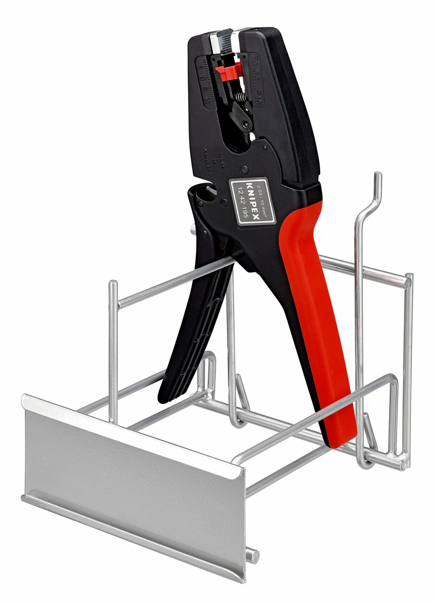 Knipex 12 42 195 Automatischer Abisolierer MultiStrip 10, Einadrig / Mehradrig 0.03 → 10mm², 195 Mm 3 Knipex 12 42 195 Automatischer Abisolierer MultiStrip 10, Einadrig / Mehradrig 0.03 → 10mm², 195 Mm