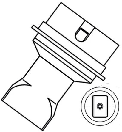 Weller ND15 Ersatz-Heißluftdüse 19 X 12mm, Für HAP Heißluftkolben 3 Weller ND15 Ersatz-Heißluftdüse 19 X 12mm, Für HAP Heißluftkolben