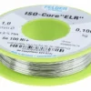 Felder Löttechnik ISO-Core ELR Lötzinn Bleifrei 99.3%Sn 0%Pb 0.7%Cu, 227°C, Ø 1mm / 100g 1 Felder Löttechnik ISO-Core ELR Lötzinn Bleifrei 99.3%Sn 0%Pb 0.7%Cu, 227°C, Ø 1mm / 100g -RS Verkäufe R6246741 01