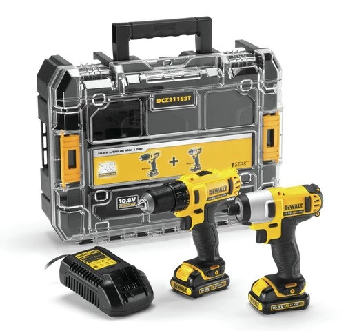 DeWALT DCK211D2T-GB Li-Ion Akku Elektrowerkzeugsatz, Bohrschrauber Bürstenlos 1.5Ah , UK-Netzstecker 3 DeWALT DCK211D2T-GB Li-Ion Akku Elektrowerkzeugsatz, Bohrschrauber Bürstenlos 1.5Ah , UK-Netzstecker
