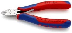Knipex 77 32H Elektronischer Seitenschneider 120 Mm / Backen 14mm, Schneidleistung 1.6mm