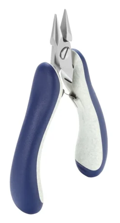 Ideal-tek E6022 Elektronikzange, Spitzzange / Backen 20mm, Gebogen 135 Mm ESD