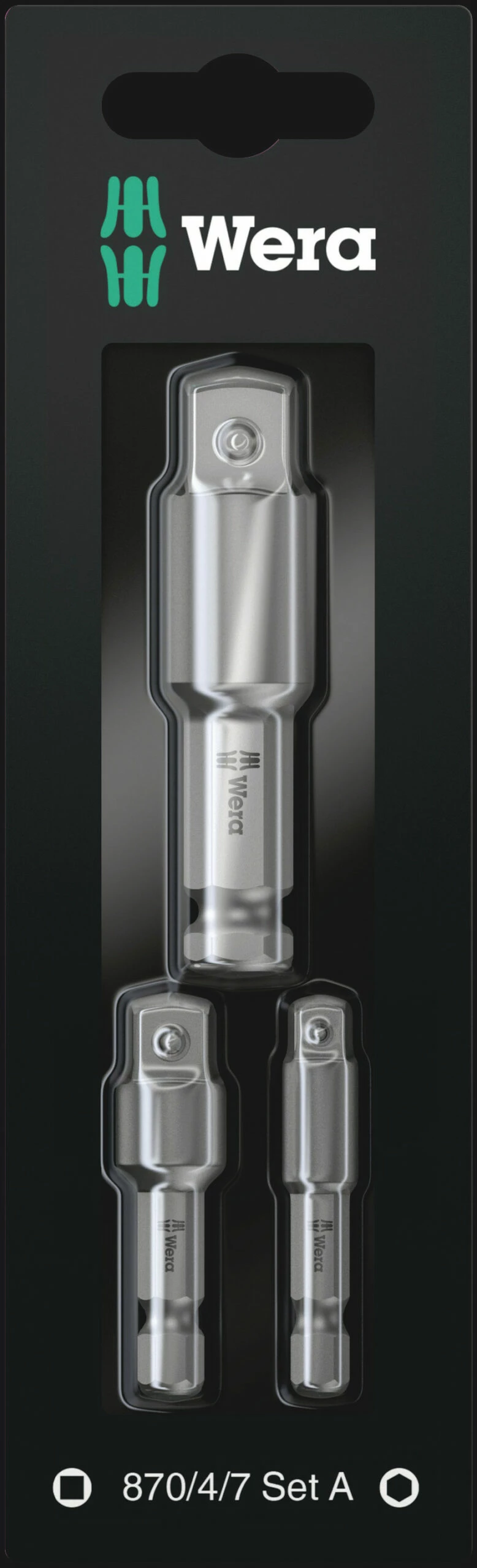 Wera Bohrschraubadapter 50 Mm (870/4), 75 Mm (870/7) Für Bohrmaschinen Und Bohrschrauber 3 Wera Bohrschraubadapter 50 Mm (870/4), 75 Mm (870/7) Für Bohrmaschinen Und Bohrschrauber