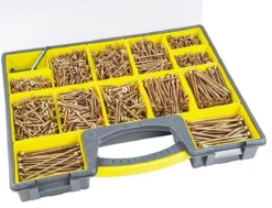 ULTI-MATE Stahl Schrauben Sortiment Senkkopf X 30 → 100mm, 1610 Stück