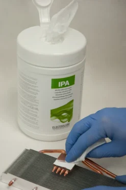 Electrolube Getränkte Reinigungstücher, IPA, Dose 100 Wipes -RS Verkäufe R9106879 02