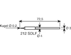 Ersa Lötspitze 0,2 Mm Konisch Serie 212 Für Mikrowerkzeug