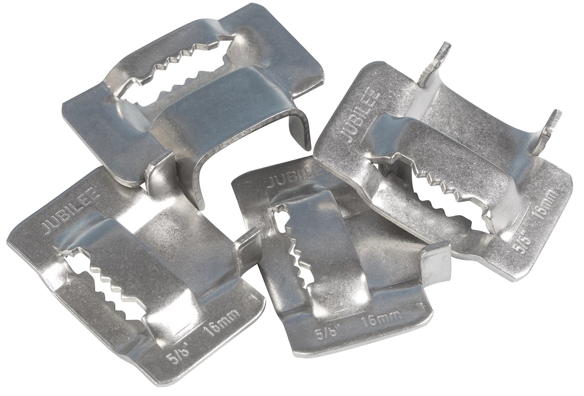 Jubilee Edelstahl Schilder-Rohrschellen A2 304 X 16mm 3 Jubilee Edelstahl Schilder-Rohrschellen A2 304 X 16mm