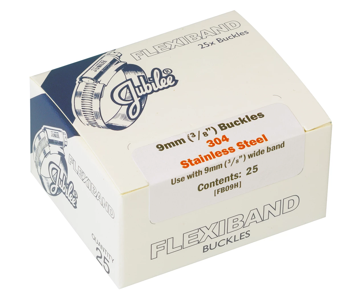 Jubilee Edelstahl Schilder-Rohrschellen A2 304 X 9mm 3 Jubilee Edelstahl Schilder-Rohrschellen A2 304 X 9mm