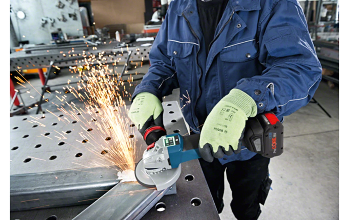 Bosch GWS 18V-10 PSC, 18V Akku Winkelschleifer, Scheiben-Ø 125mm 5 Bosch GWS 18V-10 PSC, 18V Akku Winkelschleifer, Scheiben-Ø 125mm - Image 3